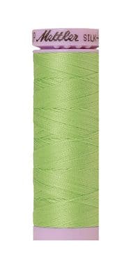 Silk Finish 50wt Mercerized Cotton Sewing Thread in 1527 Jade Lime by Mettler