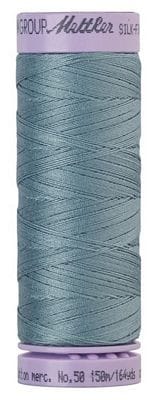 Silk Finish 50wt Mercerized Cotton Sewing Thread in 2991 Nordic Sea by Mettler