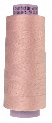 Silk Finish 50wt Mercerized Cotton Sewing Thread in 0085 Parfait Pink by Mettler