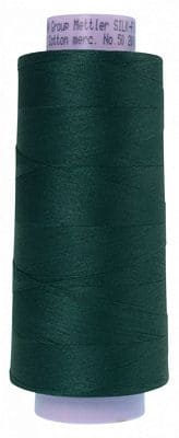 Silk Finish 50wt Mercerized Cotton Sewing Thread in 0757 Swamp by Mettler