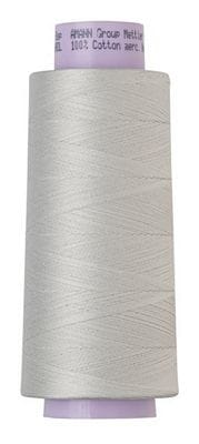 Silk Finish 50wt Mercerized Cotton Sewing Thread in 1601 Porcelain by Mettler