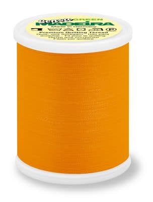 Sensa Green 40wt Lyocell Thread in Orange by Madeira