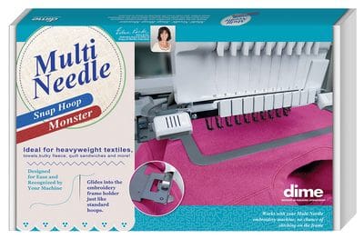 Embroidery Hoop, Snap Hoop, Monster, 5"x7" for Multi-Needle Embroidery Machines by DIME
