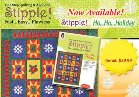 Stipple! Ho Ho Holiday Pattern by DIME